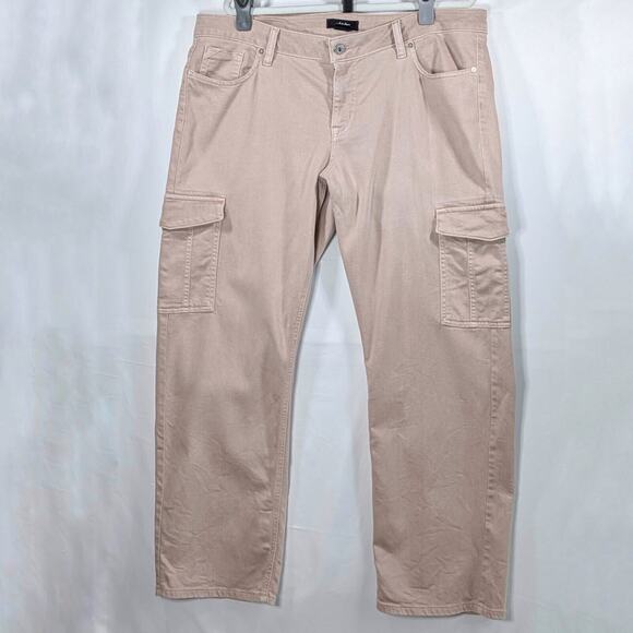 Maurices Edgely Jeans Womens SZ 16 Relaxed Boyfriend Straight Pink Denim - Picture 2 of 14